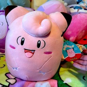 Clefairy Pokemon squishmallow NWT